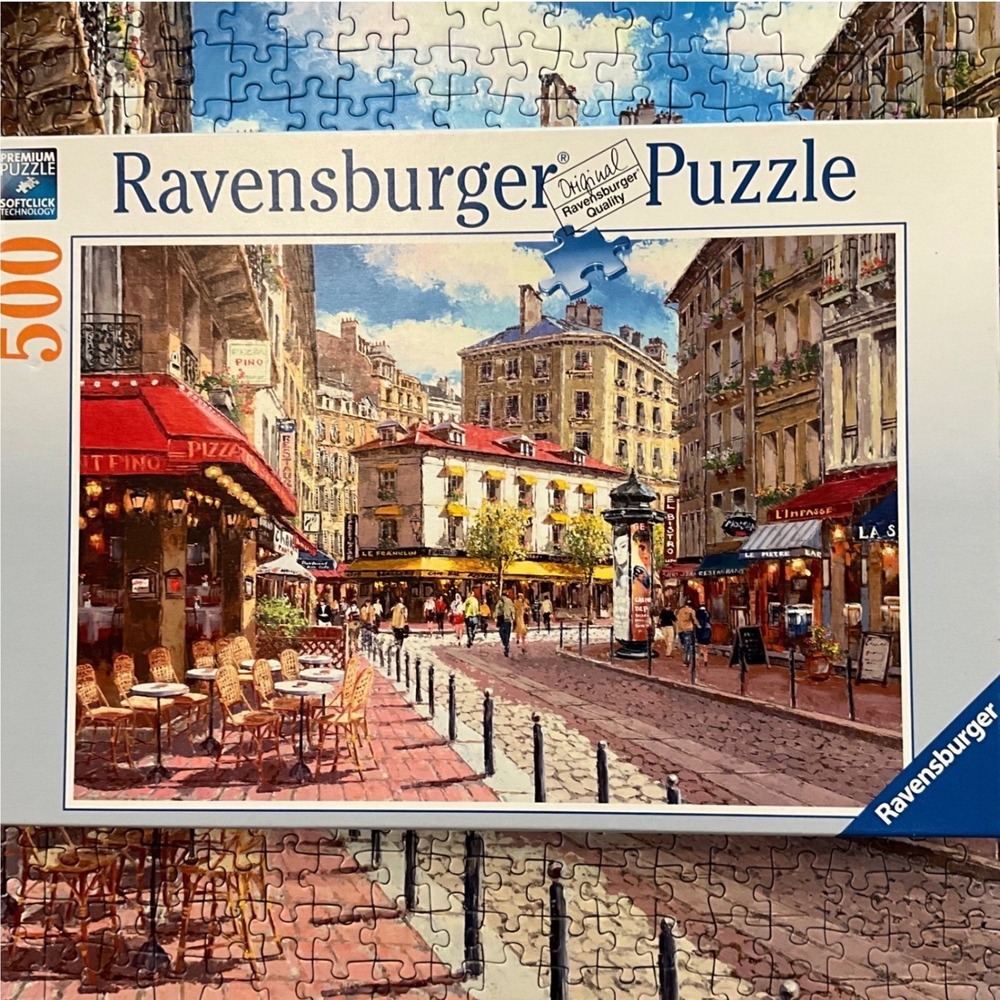Rsvensburger Puzzle "Quaint Shops" 500 Pcs